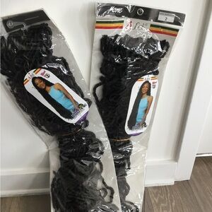 Afri Naptual Pre Stretched Crochet Braids 36 “ $30